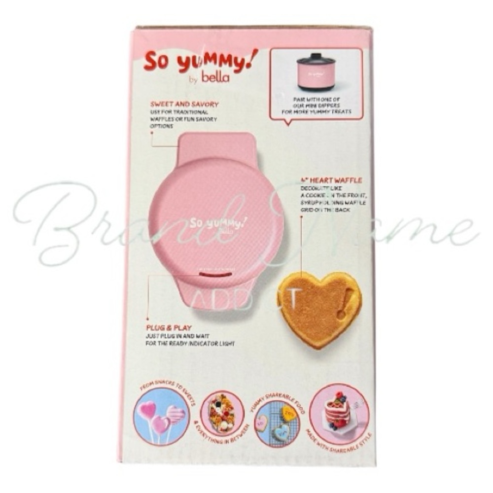So Yummy Mini Heart Waffle Maker - Picture 2 of 2